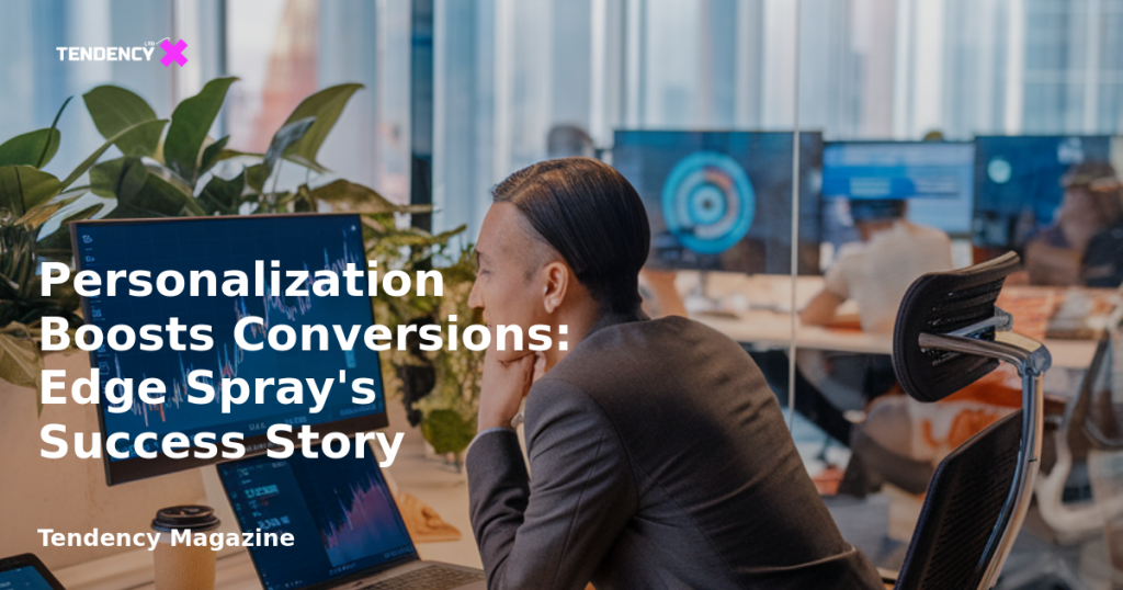 banner Personalization Boosts Conversions: Edge Spray's Success Story