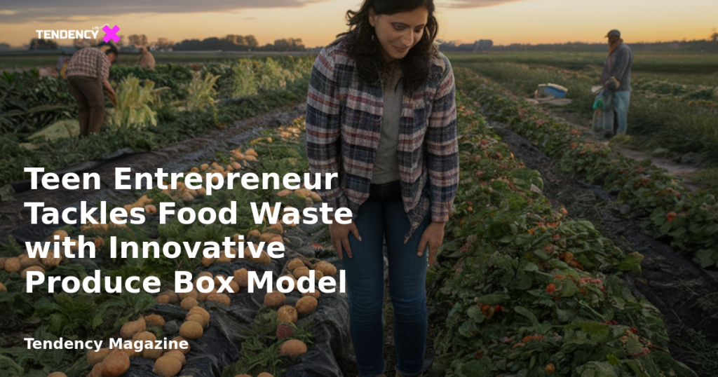 banner Teen Entrepreneur Tackles Food Waste with Innovative Produce Box Model