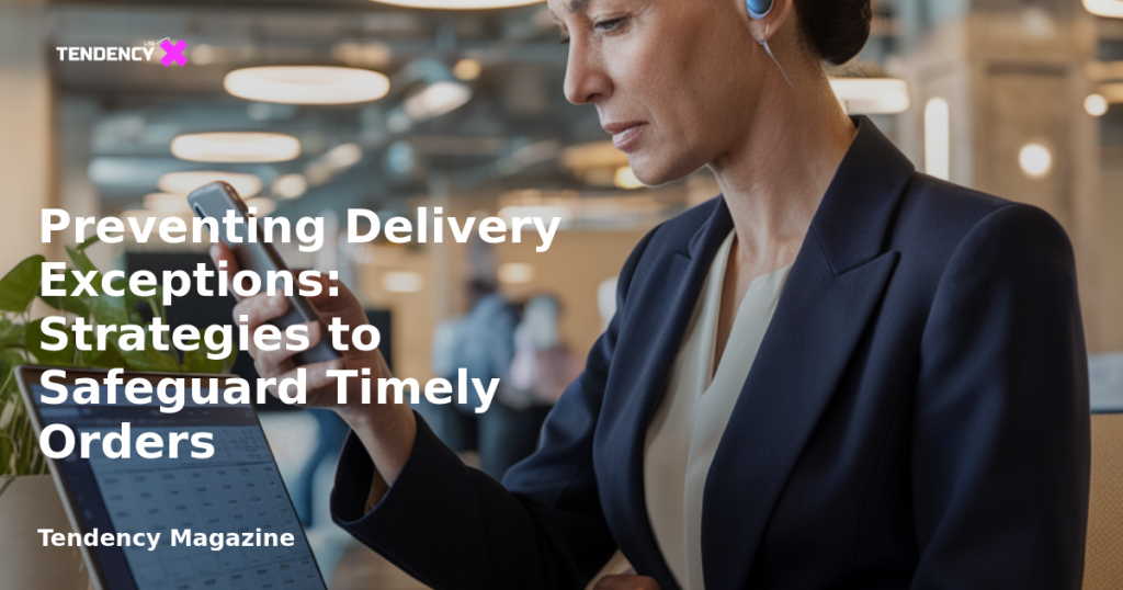 banner Preventing Delivery Exceptions: Strategies to Safeguard Timely Orders