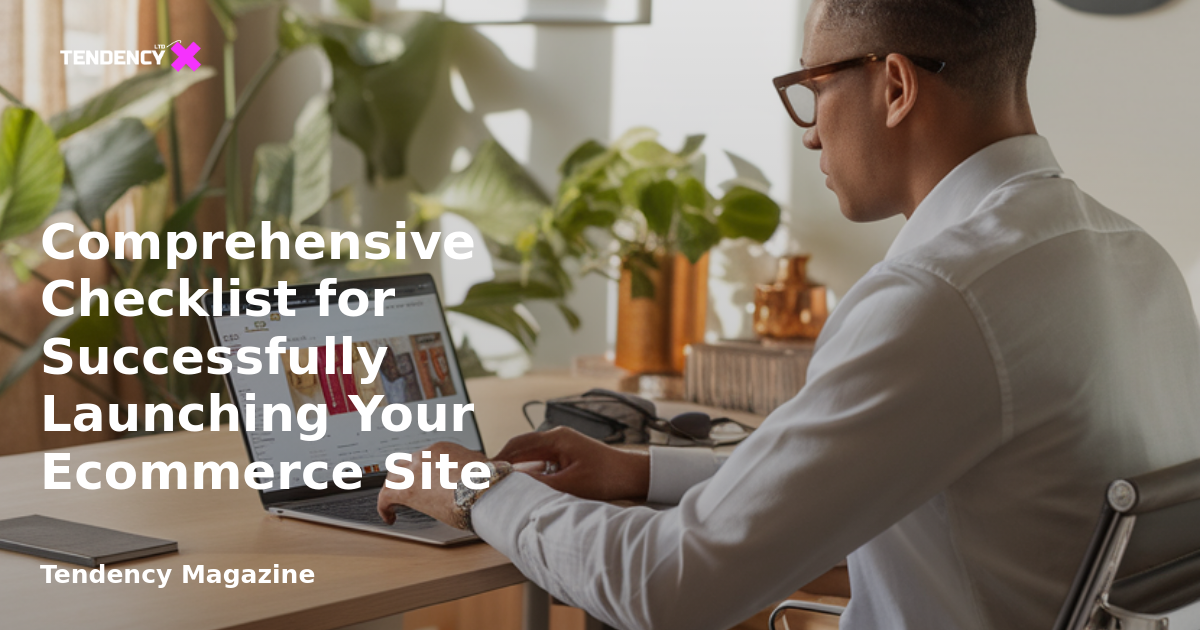 Comprehensive Checklist for Successfully Launching Your Ecommerce Site