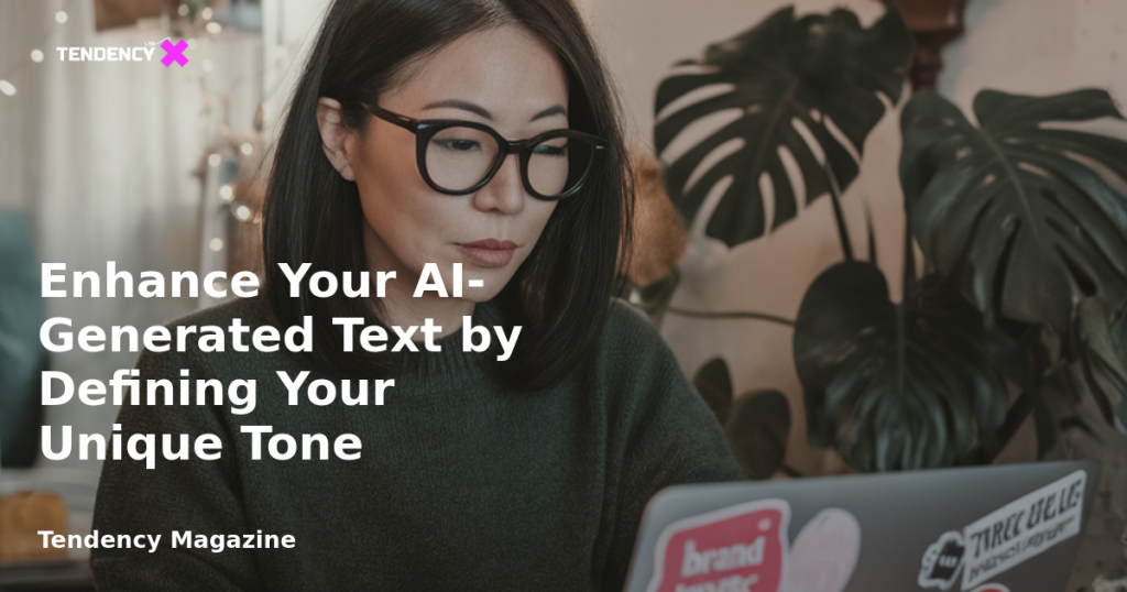banner Enhance Your AI-Generated Text by Defining Your Unique Tone