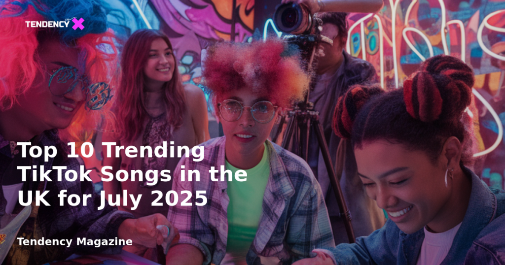 banner Top 10 Trending TikTok Songs in the UK for July 2025