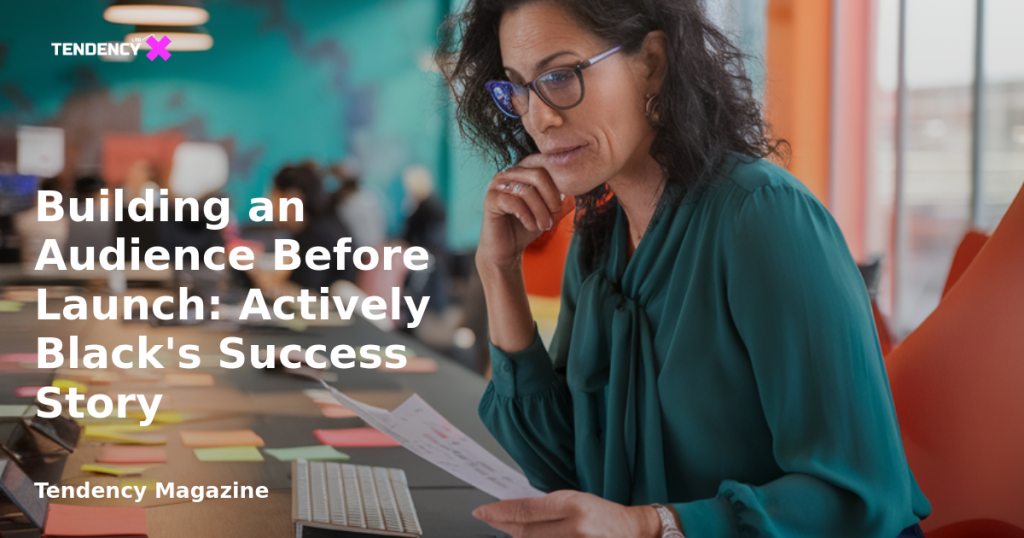 banner Building an Audience Before Launch: Actively Black's Success Story