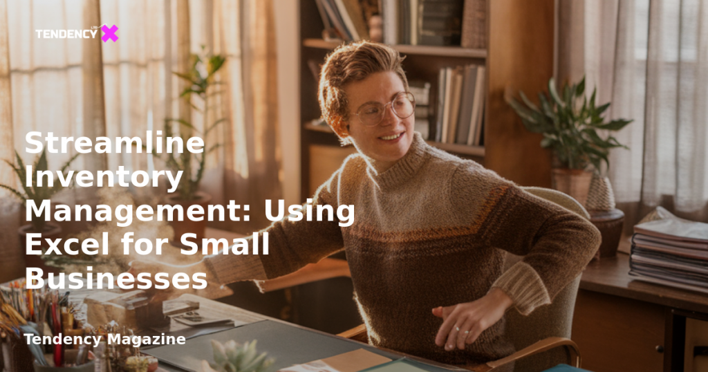 banner Streamline Inventory Management: Using Excel for Small Businesses